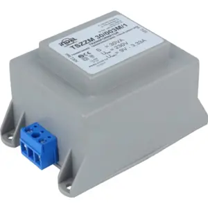 Transformador encapsulado para PCB 230VAC/9V 30VA 3.33A