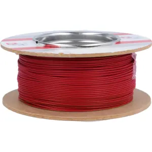 Bobine de fio de cobre multifilar 1x1.5mm² - vermelho - 100m