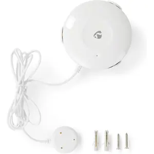 Detector/alarme autónomo de fugas de água inteligente Wifi (compatível c/ Tuya) SmartLife