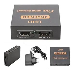 Repartidor de HDMI (1 in - 2 out) Full HD 2K 4K 3D