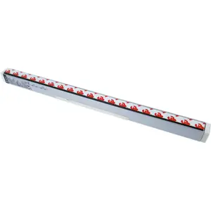 Luz LED 1W 35lm para armários c/ sensor táctil ou de abertura de portas (4xAAA)