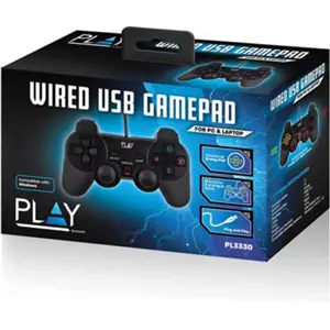 Comando c/ fio USB de PC para jogos