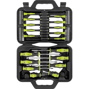 Conjunto de chaves manuais de 58 peças (Fenda+Phillips+Torx+Sextavada)