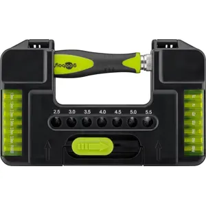 Conjunto de chaves de precisão de 37Pcs. (Fenda+Phillips+Poz.+Torx+Sext.+Chave de Caixa)