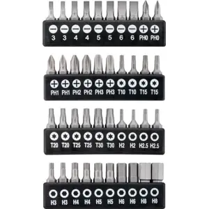 Conjunto de chaves manuais de 58 peças (Fenda+Phillips+Torx+Sextavada)