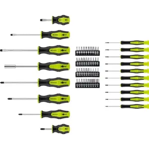 Conjunto de chaves manuais de 58 peças (Fenda+Phillips+Torx+Sextavada)