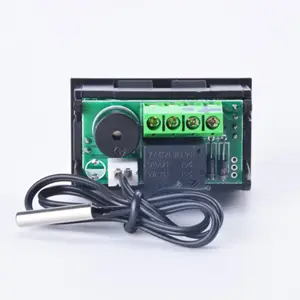Termostato digital 12V (-50..110ºC) c/  besouro e sonda NTC