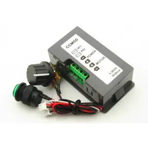 Controlador de motores PWM con display digital y potenciómetro 6..30VDC 5A 150W - CCM5D