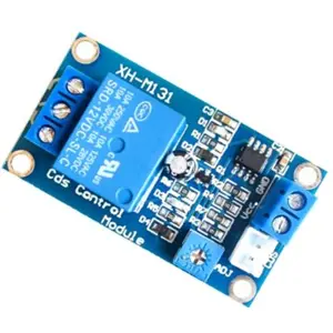 Módulo sensor fotosensible (LDR) 12VDC con salida Relé 250V 10A