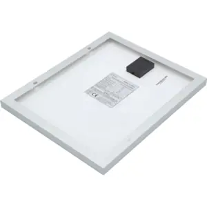 Painel fotovoltaico monocristalino 12V (18.6V) 1.08A 20W - 435x356mm