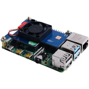 Placa de alimentação Power over Ethernet (PoE) HAT para Raspberry Pi 4B / 3B +