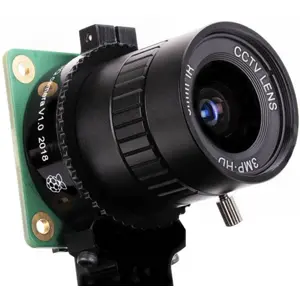 Lente 6mm (wide angle) 3MP para câmara Raspberry Pi - Raspberry CS-Mount