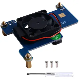 Placa de alimentação Power over Ethernet (PoE) HAT para Raspberry Pi 4B / 3B +