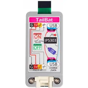 Módulo bateria para ATOM - M5stack TailBat
