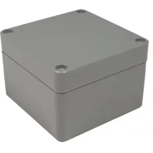 Caixa 82x80x55mm ABS cinzenta