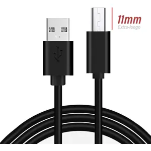 Cabo USB 2.0 A macho - micro-USB B (ficha extra-longa - 11mm) - 1.0m