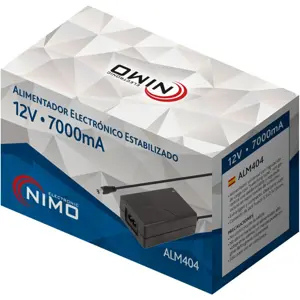 Fuente de alimentación 12VDC 7.0A 84W 5.5x2.1x10mm