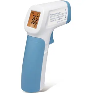 Termómetro por infravermelhos para temperatura corporal 32ºC..45ºC (c/ alarme sonoro)