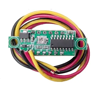 Voltímetro LED mini 0.28'' 0..30VDC (3 dígitos)  - vermelho