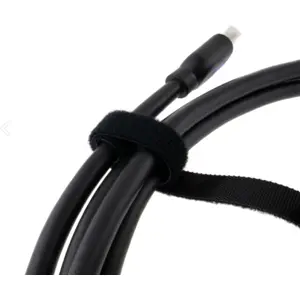 Fita velcro preta macho/fêmea 12.5mmx10m