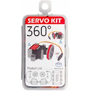 Kit 2 servos SG90 360º compatible con LEGO - M5Stak SERVO KIT 360º