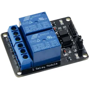 Módulo de 2 relés 5V compatível com Arduino