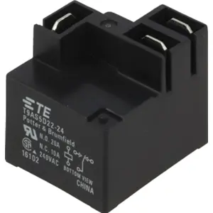 Relé 24VDC 20A SPDT (5 pinos + 3 Faston)