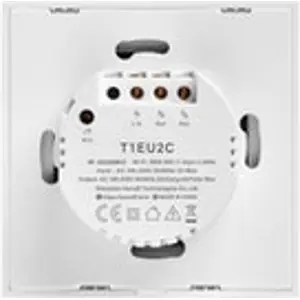 Interruptor triplo (3 Gang) Smart Wifi+RF touch em vidro de encastrar