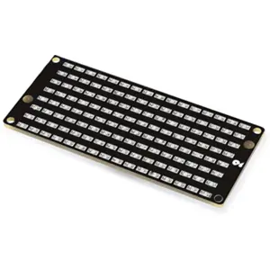 Panel matrix LED 8x16 de 128 LEDs azules (AIP1640)
