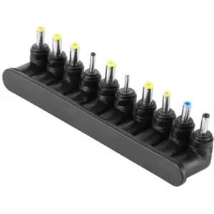 Fuente de alimentación automática 12..19.5VDC, máx. 45W, 2.36A c/ 10 adaptadores