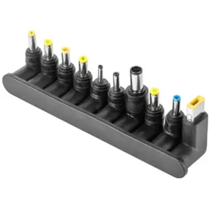 Fonte de alimentação automática 18..20VDC, máx. 65W, 3.5A c/ 10 adaptadores