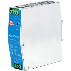 Fonte de alimentação para calha DIN 12VDC...14VDC 10A 120W