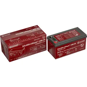 Bateria de Lithium 24V (LiFePO4) 2400Wh 100Ah