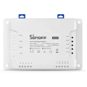 Módulo 4 Interruptores Smart WiFi Wireless