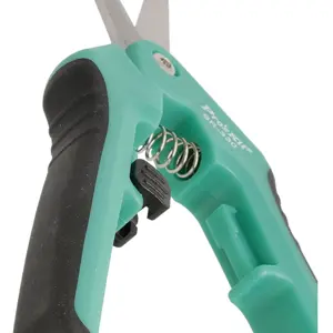 Tesoura profissional polivalente com mola de retorno