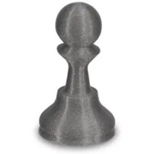 Rolo de filamento de impressão 3D em PLA de 1.75mm - prateado brilhante - 750g