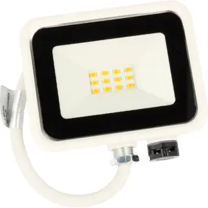 Projector LED Slim 230VAC 10W 6000K (branco frio) 650lm - Branco