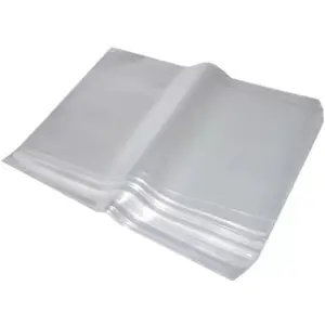 Saco de plástico simples, sem fecho - 160x240mm - embalagem de 1.000uds