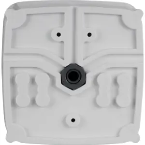 Caixa de conexões para câmaras domo profissional 145x145x50mm - CamBox CBOX-B52PROS