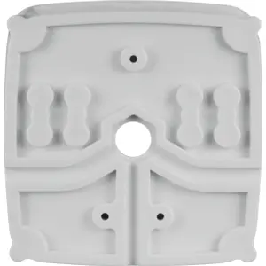 Caixa de conexões para câmaras domo 145x145x50mm - CamBox CBOX-B52PRO