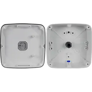 Caixa de conexões para câmaras domo profissional 145x145x50mm - CamBox CBOX-B52PROS