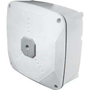 Caixa de conexões para câmaras domo profissional 145x145x50mm - CamBox CBOX-B52PROS
