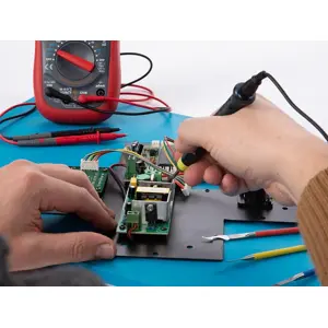 Tapete em silicone anti-estático liso para soldaduras 700x450mm