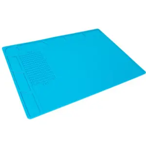 Tapete em silicone anti-estático para soldaduras 350x250mm