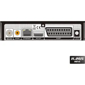 Receptor de Satélite DVB-S2, H.265 / HEVC Full HD