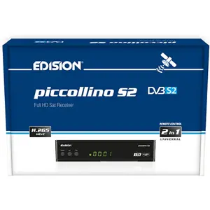 Receptor de Satélite DVB-S2, H.265 / HEVC Full HD