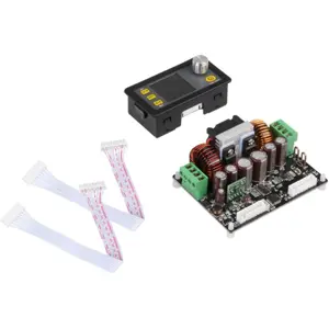 Fonte de alimentação Buck DIY de laboratório para painel 0-50VDC 0-5A 250W