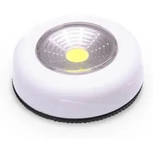 Lanterna LED COB Push-Light 80Lm redonda Ø69x22mm