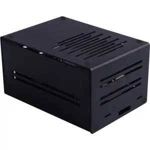 Caixa metálica para Raspberry Pi 4B (Compatível c/ dissipador ICE Tower Cooler de baixo perfil)