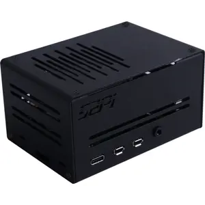 Caixa metálica para Raspberry Pi 4B (Compatível c/ dissipador ICE Tower Cooler de baixo perfil)